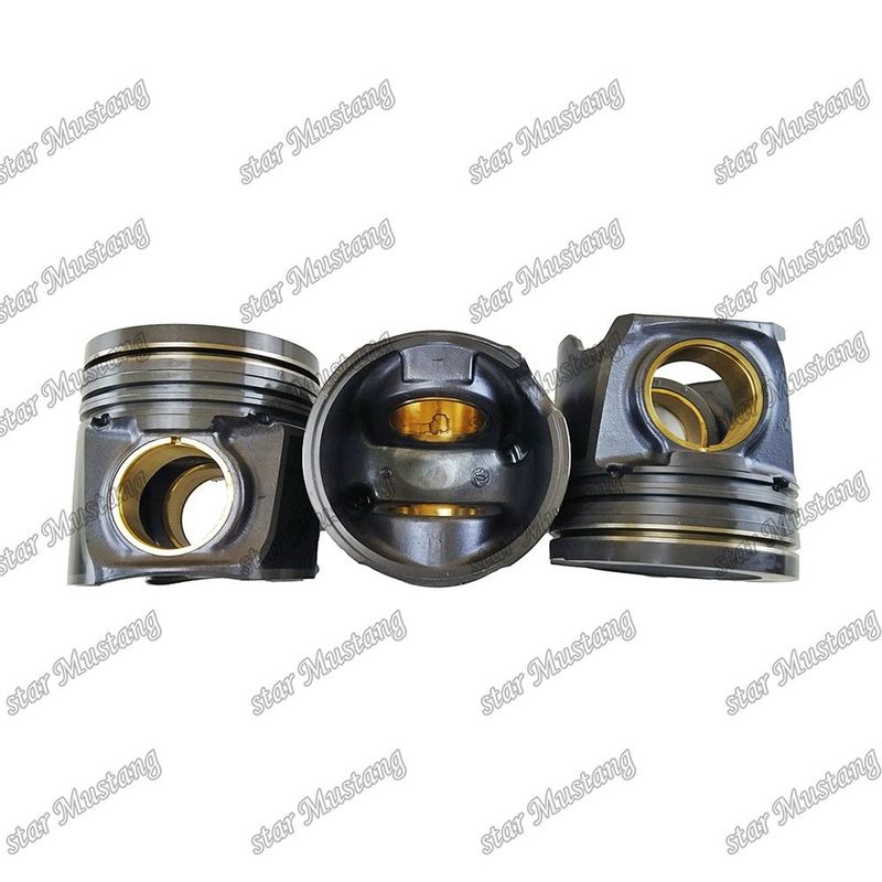 Piston 8.9L 6LTAA ISB6.7 ISB6.7L 4987914 4936496 Untuk bagian perbaikan mesin diesel Cummins