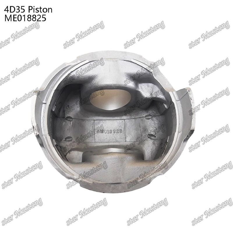 4D35 Piston Mesin Dengan Alfin Tanpa Galeri Minyak ME018825 Untuk suku cadang mesin Mitsubishi