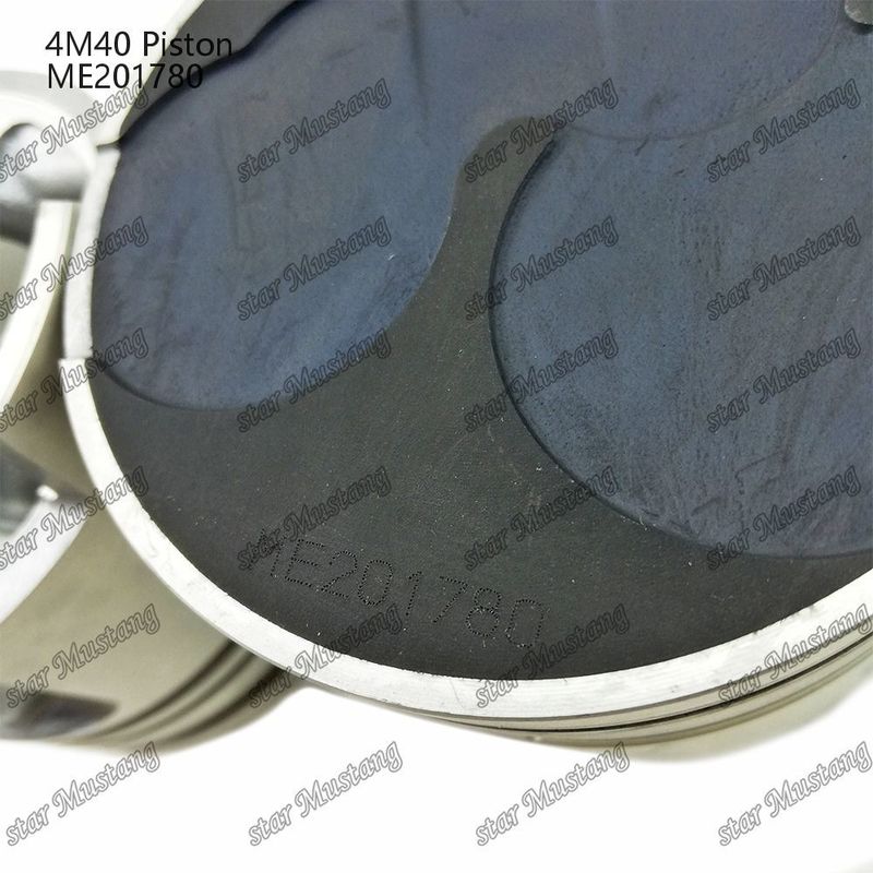 4M40 Mesin Piston Anode Tanpa Minyak Galeri ME201780 Untuk suku cadang mesin Mitsubishi