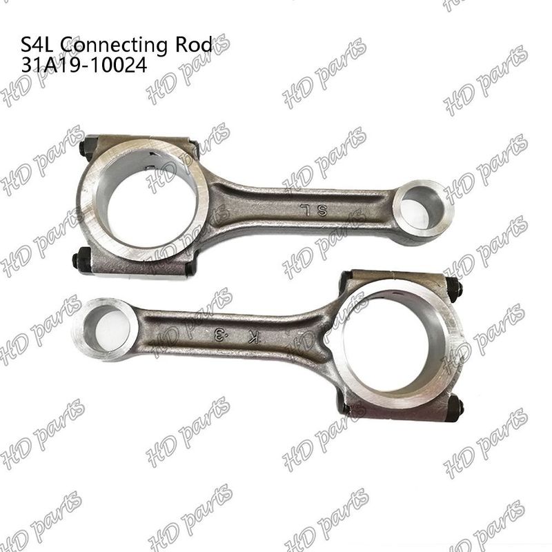 Tulang penghubung S3L S4L 108mm panjang bergeser datar 31A19-10024 Untuk bagian perbaikan mesin diesel Mitsubishi