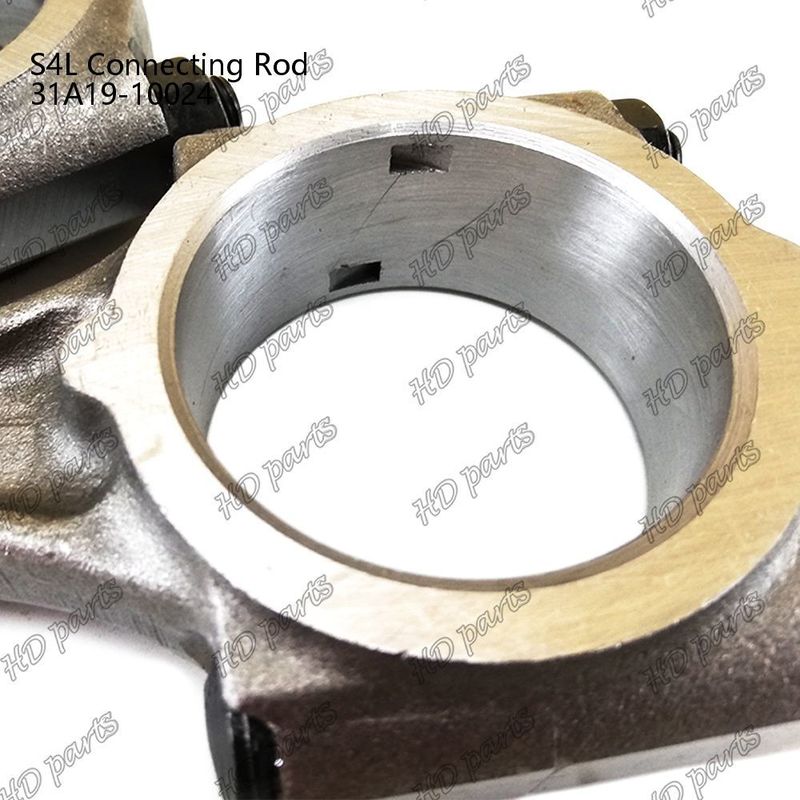 Tulang penghubung S3L S4L 108mm panjang bergeser datar 31A19-10024 Untuk bagian perbaikan mesin diesel Mitsubishi