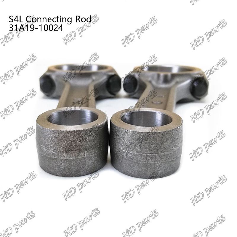 Tulang penghubung S3L S4L 108mm panjang bergeser datar 31A19-10024 Untuk bagian perbaikan mesin diesel Mitsubishi