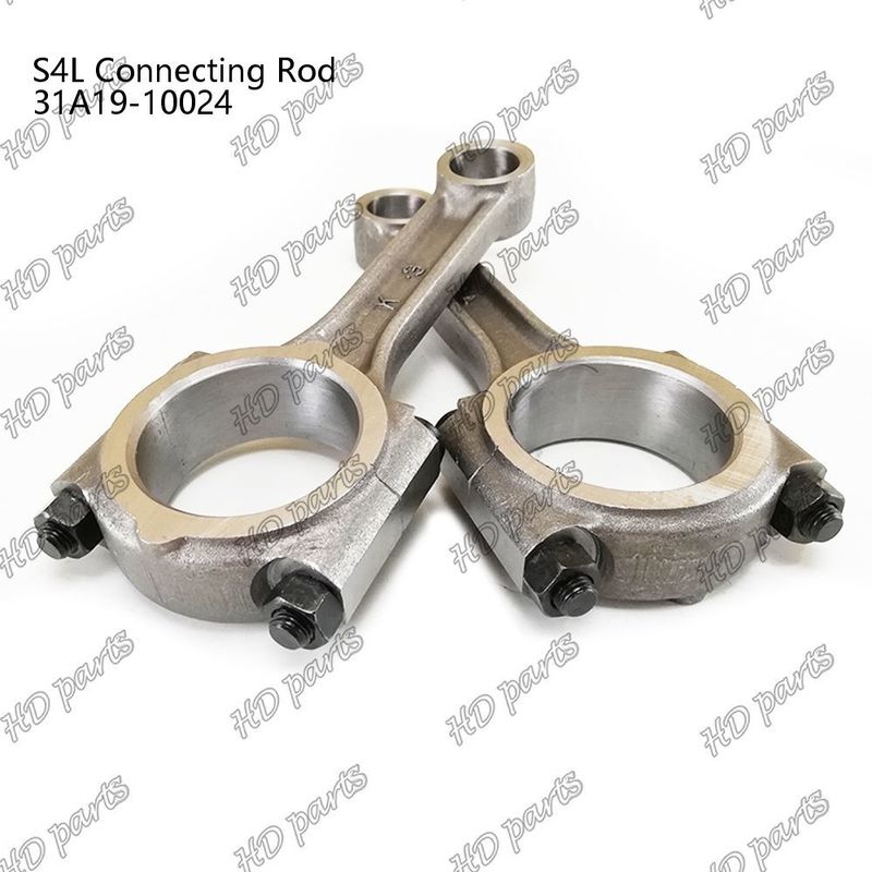 Tulang penghubung S3L S4L 108mm panjang bergeser datar 31A19-10024 Untuk bagian perbaikan mesin diesel Mitsubishi