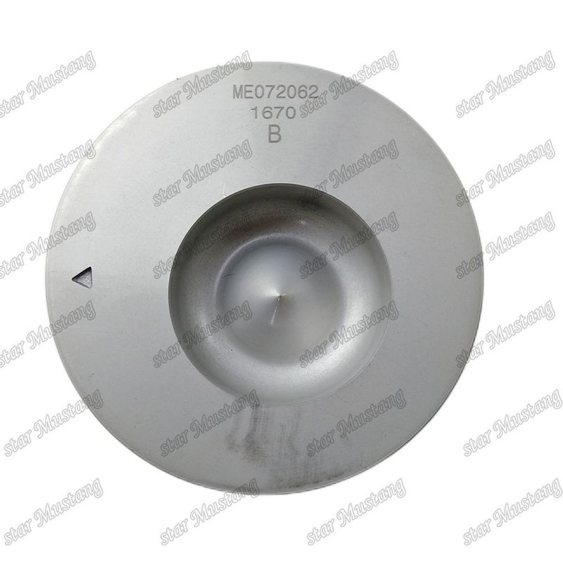 6D16 Mesin Piston Chamber Ukuran 59mm 3×2.5×4mm Pin Hole 38mm ME072062 ME072064 Untuk suku cadang mesin Mitsubishi