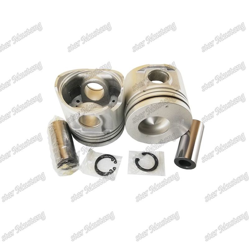 6D16-3AT Mesin Piston Chamber Ukuran 56mm 3kx2.5x4mm Pin Hole 42mm ME072570 Untuk suku cadang mesin Mitsubishi