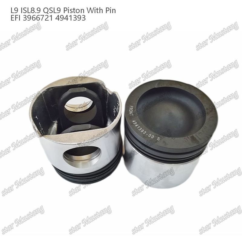 Piston L9 ISL8.9 QSL9 Injeksi Listrik 3966721 4941393 Untuk Bagian Perbaikan Mesin Diesel Cummins