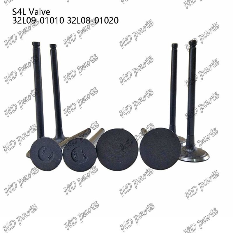 Katup S4L IN 32L09-01010 EX 32L08-01020 Untuk bagian perbaikan mesin diesel Mitsubishi