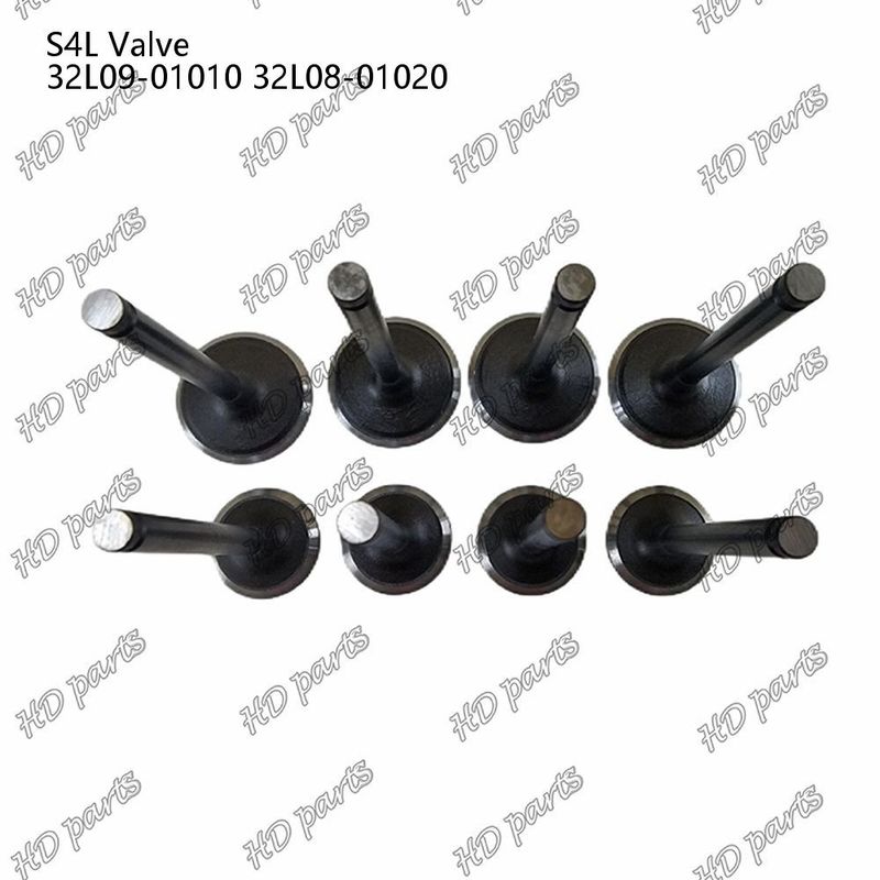 Katup S4L IN 32L09-01010 EX 32L08-01020 Untuk bagian perbaikan mesin diesel Mitsubishi