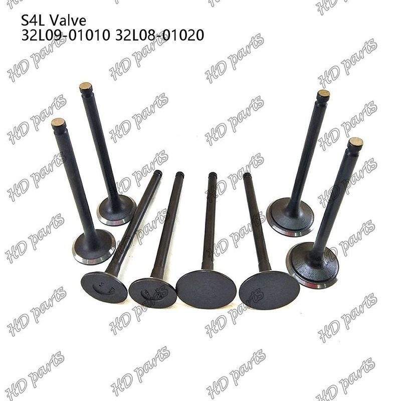 Katup S4L IN 32L09-01010 EX 32L08-01020 Untuk bagian perbaikan mesin diesel Mitsubishi