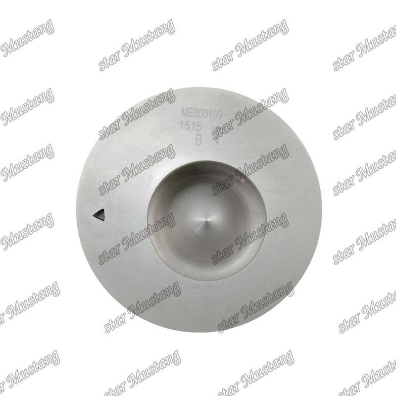 6D16T Mesin Piston Chamber Ukuran 57mm 3kx2.5x4mm Pin Hole 42mm ME300199 Untuk suku cadang mesin Mitsubishi