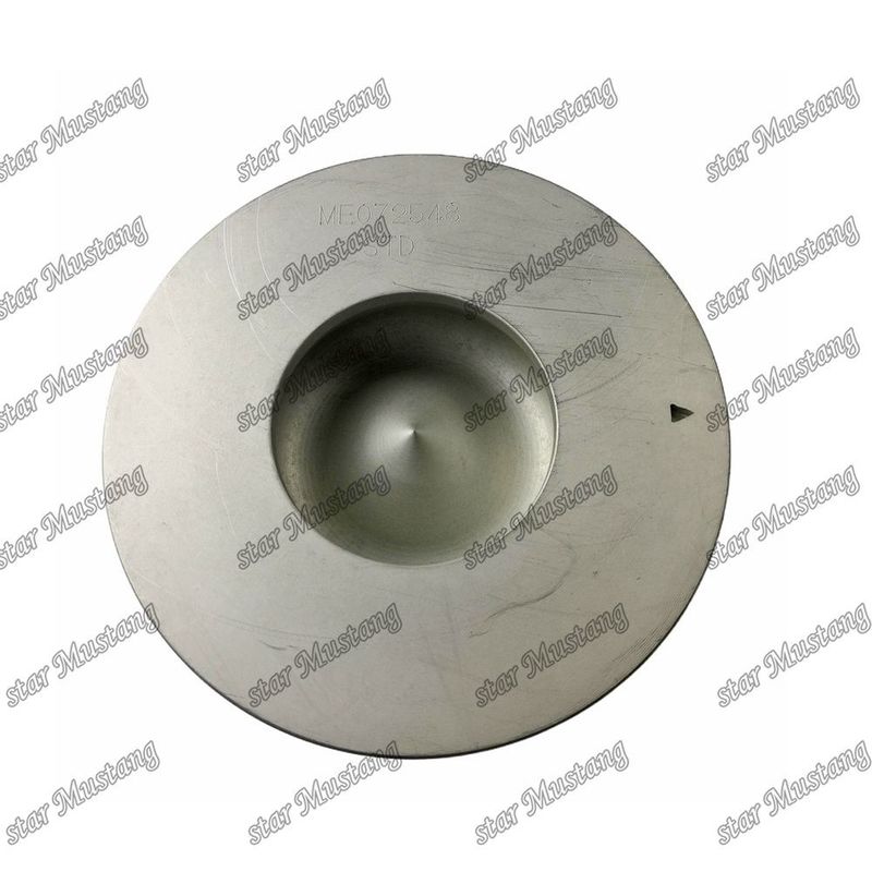 6D17 Mesin Piston Chamber Ukuran 53mm 3×2.5×4mm Pin Hole 38mm ME072548 Untuk suku cadang mesin Mitsubishi