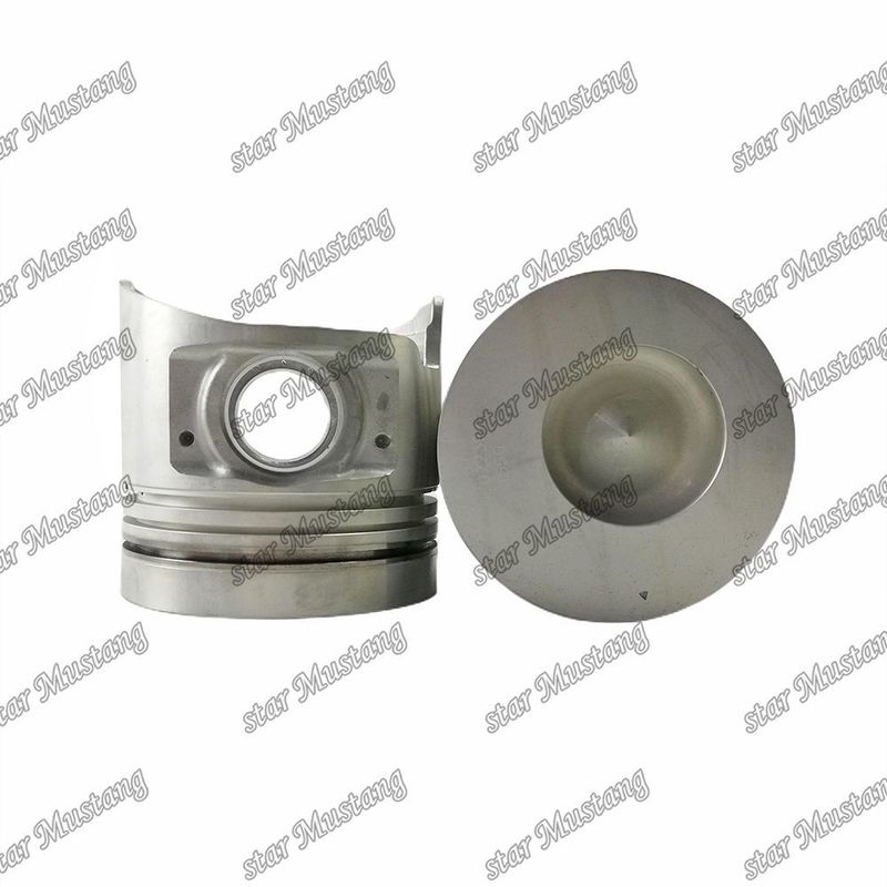 6D17 Engne Piston 59mm 3×2.5×4mm Pin Hole 38mm ME072394 Untuk suku cadang mesin Mitsubishi