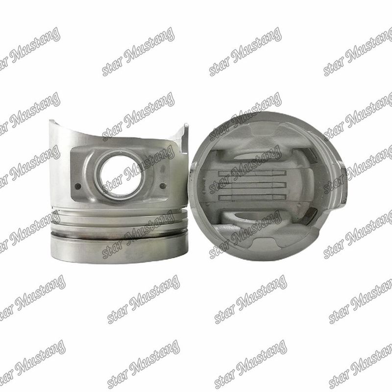 6D17 Engne Piston 59mm 3×2.5×4mm Pin Hole 38mm ME072394 Untuk suku cadang mesin Mitsubishi
