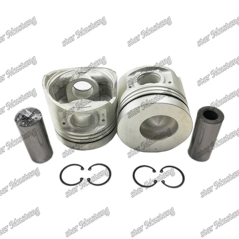 6D17 Engne Piston 59mm 3×2.5×4mm Pin Hole 38mm ME072394 Untuk suku cadang mesin Mitsubishi