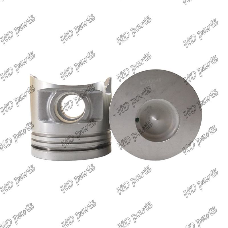 6D17T Mesin Piston Chamber Ukuran 55mm 3×2.5×4mm Pin Hole 38mm ME072546 Untuk suku cadang mesin Mitsubishi