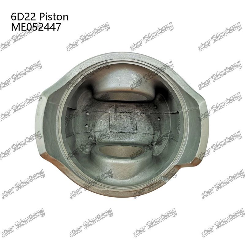 6D22 Mesin Piston Chamber Ukuran 68mm Oil ring 4mm ME052447 Untuk suku cadang mesin Mitsubishi