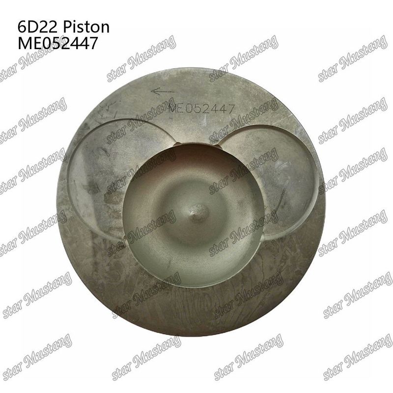 6D22 Mesin Piston Chamber Ukuran 68mm Oil ring 4mm ME052447 Untuk suku cadang mesin Mitsubishi