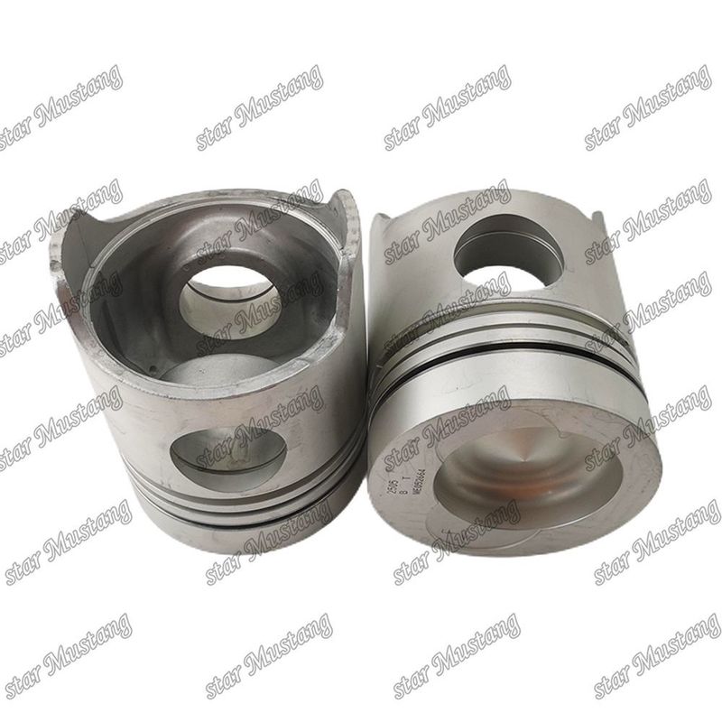 6D22 Mesin Piston Chamber Ukuran 82.5mm 3.3Kx3x6mm ME052664 ME052730 Untuk suku cadang mesin Mitsubishi