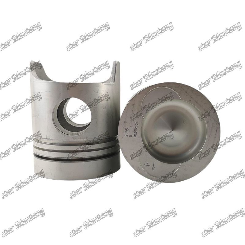 6D22 Mesin Piston Chamber Ukuran 82.5mm 3.3Kx3x6mm ME052664 ME052730 Untuk suku cadang mesin Mitsubishi