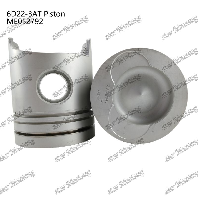 6D22-3AT Mesin Piston Chamber Ukuran 80mm 3.3Kx3x4mm ME052792 Untuk suku cadang mesin Mitsubishi