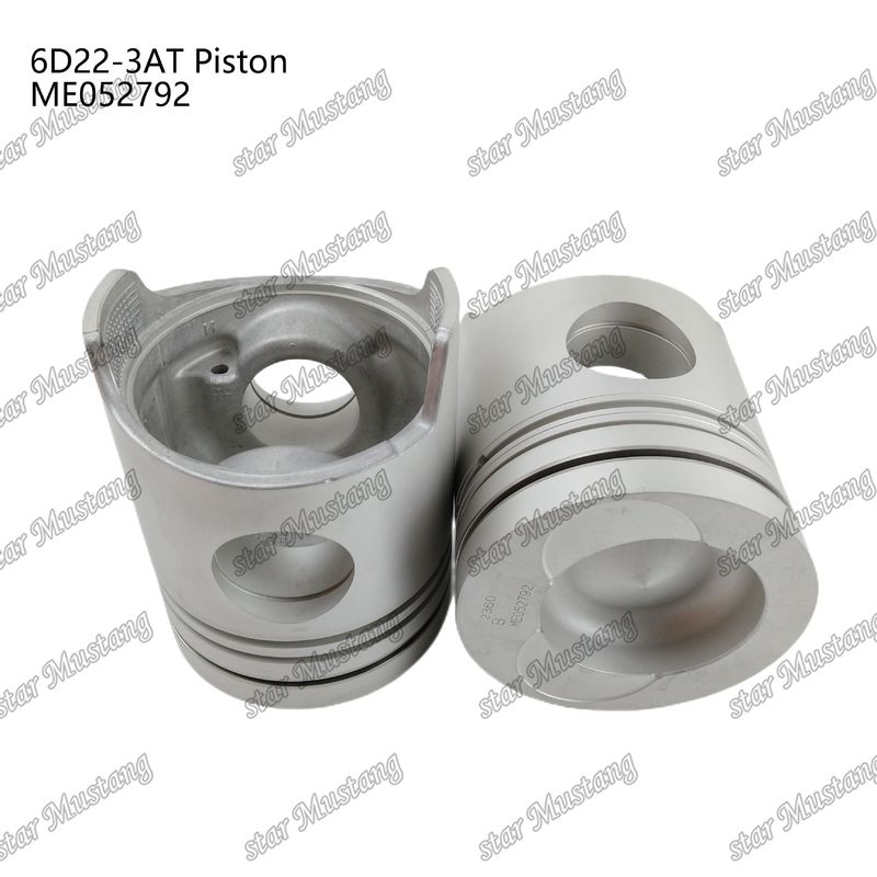 6D22-3AT Mesin Piston Chamber Ukuran 80mm 3.3Kx3x4mm ME052792 Untuk suku cadang mesin Mitsubishi