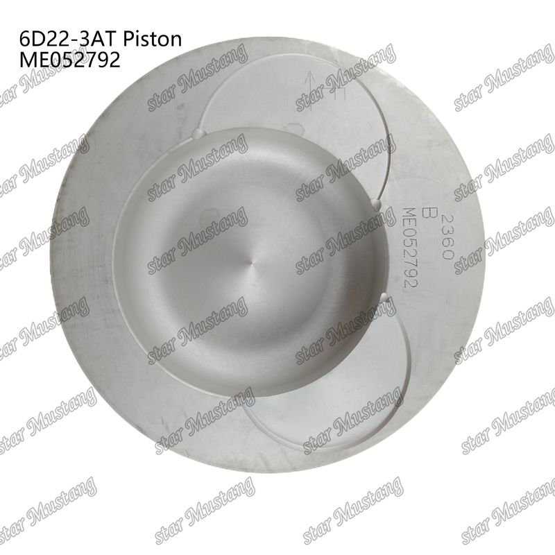 6D22-3AT Mesin Piston Chamber Ukuran 80mm 3.3Kx3x4mm ME052792 Untuk suku cadang mesin Mitsubishi