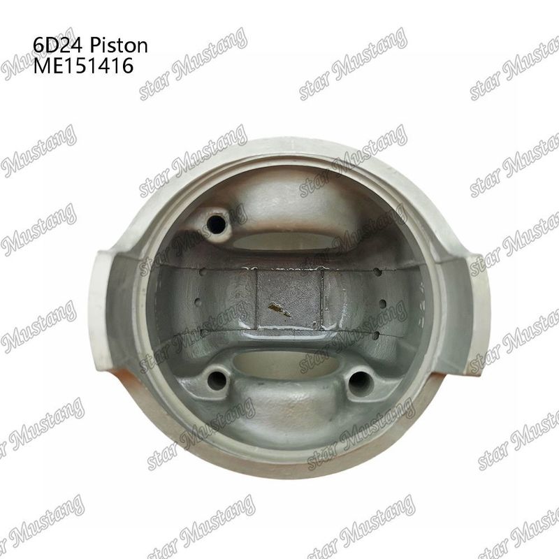 6D24 Mesin Piston Chamber Ukuran 69mm 3.3Kx3x4mm ME151416 Untuk suku cadang mesin Mitsubishi