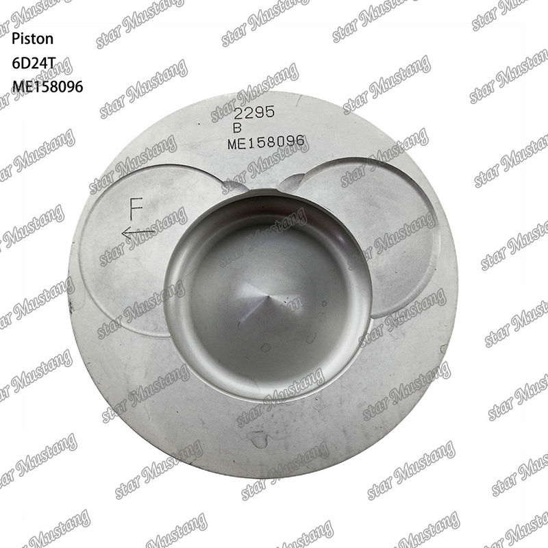 6D24T Mesin Piston Chamber Ukuran 69mm 3.3Kx3x4mm ME158096 Untuk suku cadang mesin Mitsubishi