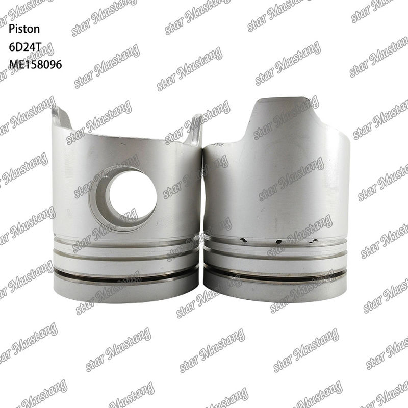 6D24T Mesin Piston Chamber Ukuran 69mm 3.3Kx3x4mm ME158096 Untuk suku cadang mesin Mitsubishi