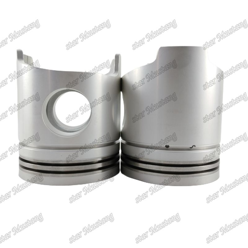 6D40 Mesin Piston Chamber Ukuran 72mm ME121199 ME121778 Untuk suku cadang mesin Mitsubishi