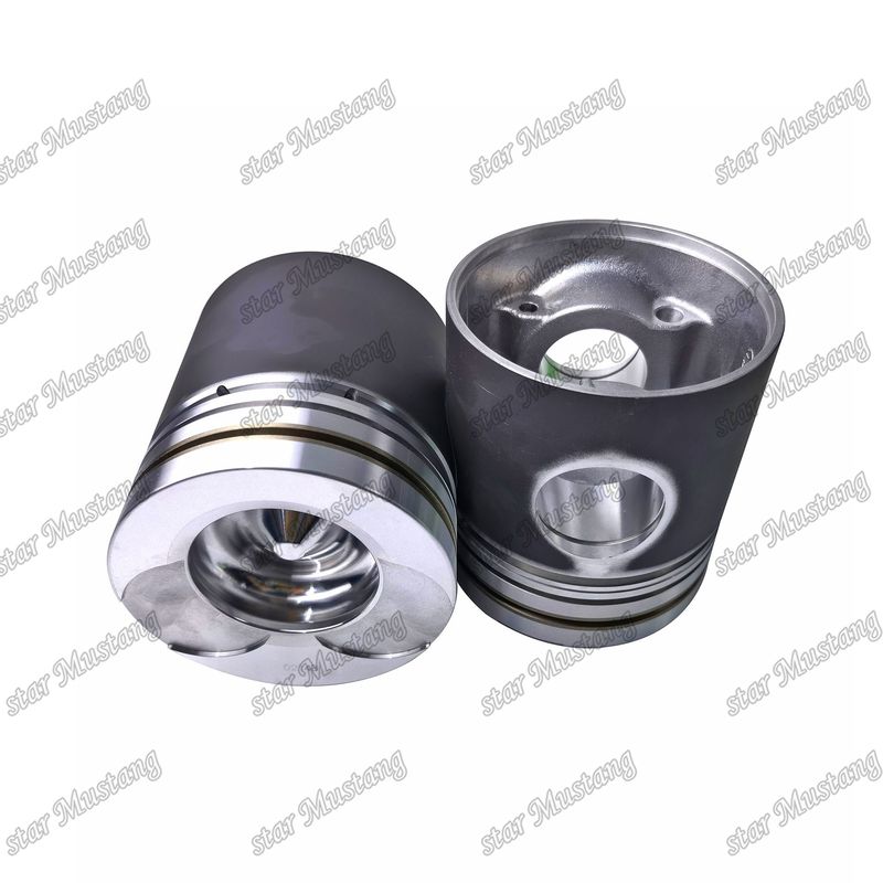Piston D1146 0214B 65.02501-0214B dengan pendinginan internal Untuk bagian perbaikan mesin diesel Doosan