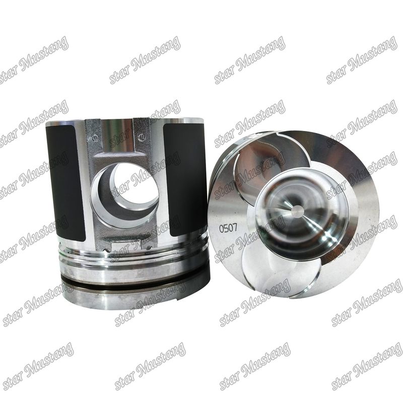 Piston D1146 Flat bottom 65.02501-0507 Untuk bagian perbaikan mesin diesel Doosan