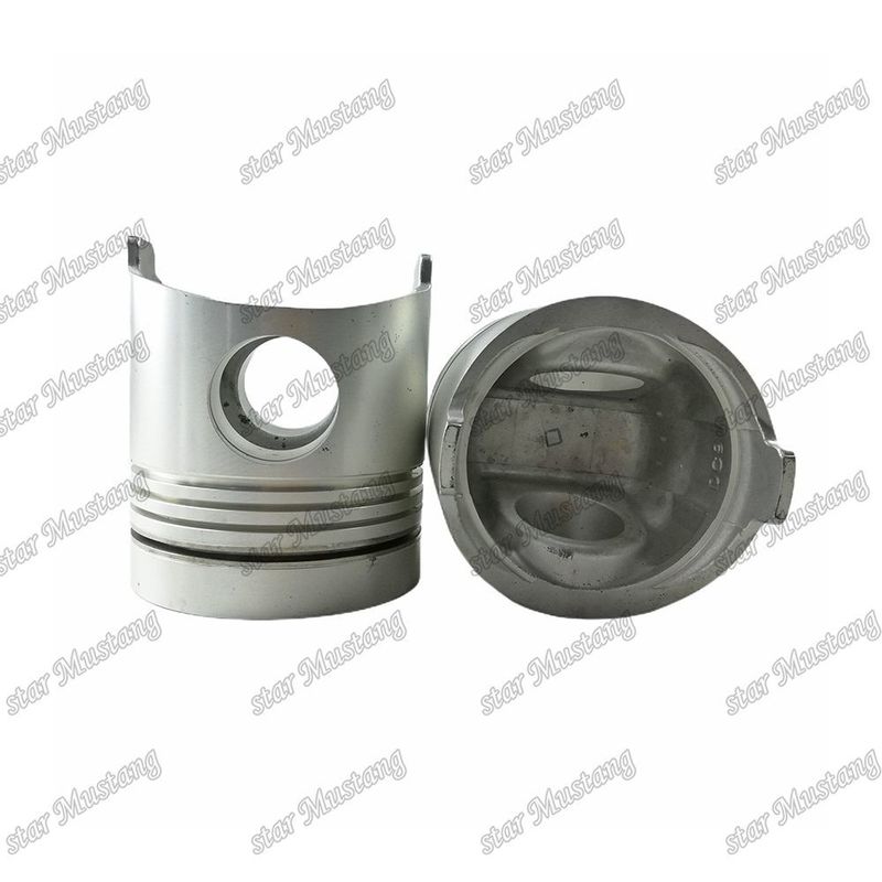 8DC91T Mesin Piston ME090167 Ukuran Kamar 79mm Oil Ring 4mm Untuk suku cadang mesin Mitsubishi
