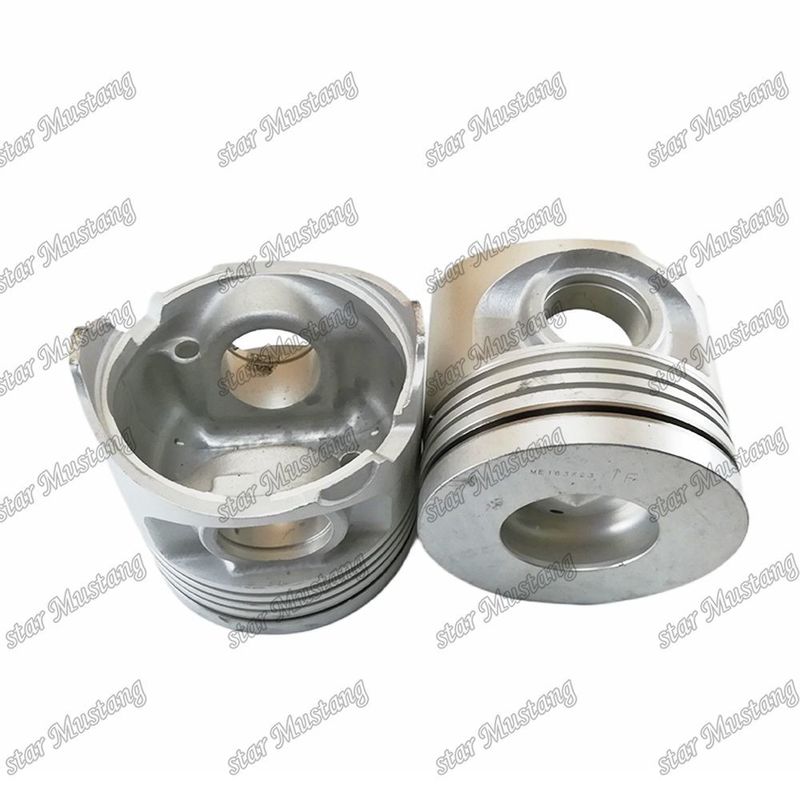 8M21 Piston Mesin ME163823 Ukuran Kamar 71mm Untuk suku cadang mesin Mitsubishi