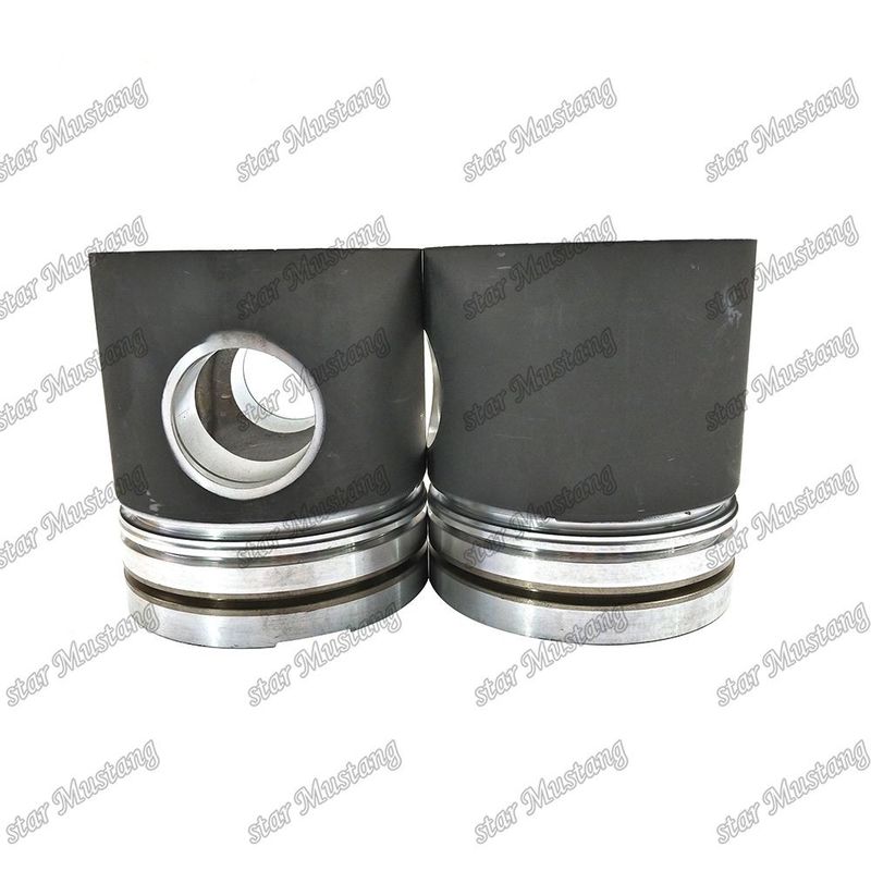 Piston D1146 Flat bottom 65.02501-0785A Untuk bagian perbaikan mesin diesel Doosan