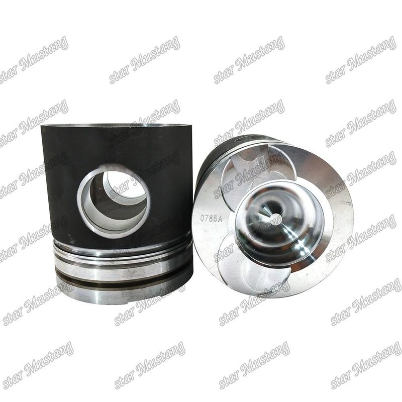 Piston D1146 Flat bottom 65.02501-0785A Untuk bagian perbaikan mesin diesel Doosan