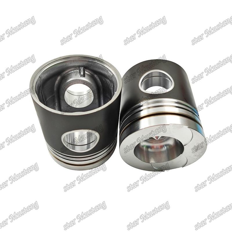Piston D2366 Bagian bawah tajam 65.02501-0031 Untuk bagian perbaikan mesin Diesel Doosan
