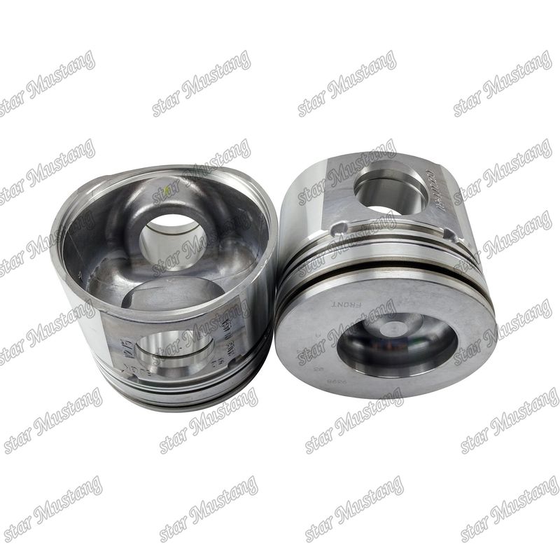 Piston QSB4.5 Kamar pembakaran 54mm 3939398 Untuk bagian perbaikan mesin diesel Cummins
