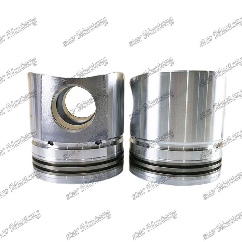 Piston QSB5.9 Injeksi listrik 3948465 Kamar pembakaran 61mm Untuk bagian perbaikan mesin diesel Cummins