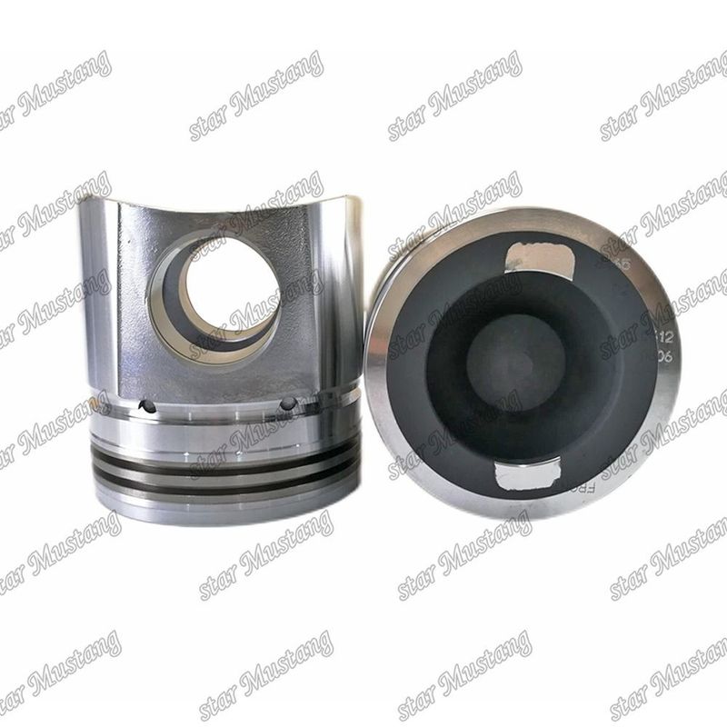 Piston QSB5.9 Injeksi listrik 3948465 Kamar pembakaran 61mm Untuk bagian perbaikan mesin diesel Cummins