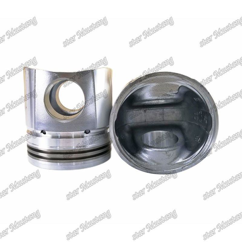 Piston QSB5.9 Injeksi listrik 3948465 Kamar pembakaran 61mm Untuk bagian perbaikan mesin diesel Cummins