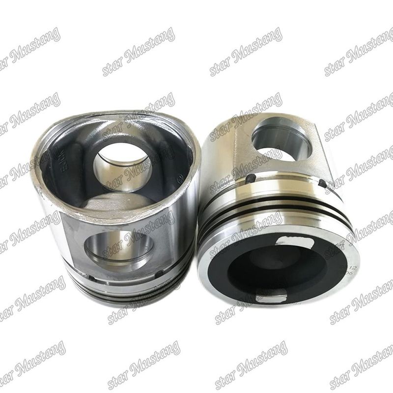Piston QSB5.9 Injeksi listrik 3948465 Kamar pembakaran 61mm Untuk bagian perbaikan mesin diesel Cummins