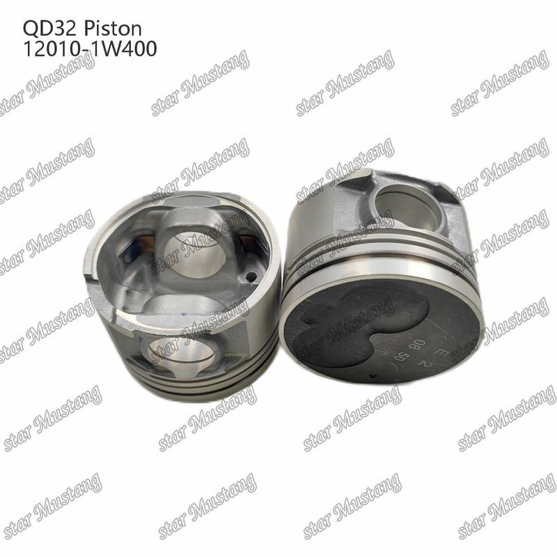 QD32 Piston Mesin Dengan Galeri Minyak 12010-1W400 Untuk suku cadang mesin Mitsubishi