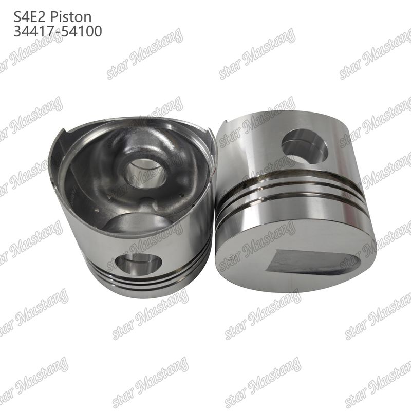 S4E2 Mesin Tinggi piston 98mm Diameter 98mm Lubang Pin 28mm 34417-54100 Untuk suku cadang mesin Mitsubishi