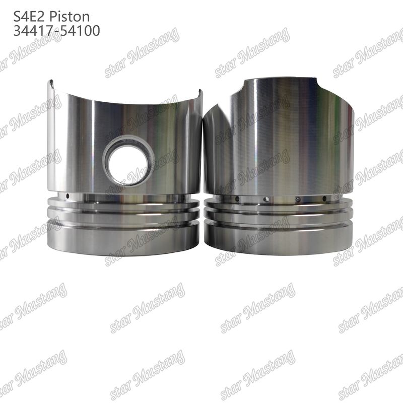 S4E2 Mesin Tinggi piston 98mm Diameter 98mm Lubang Pin 28mm 34417-54100 Untuk suku cadang mesin Mitsubishi