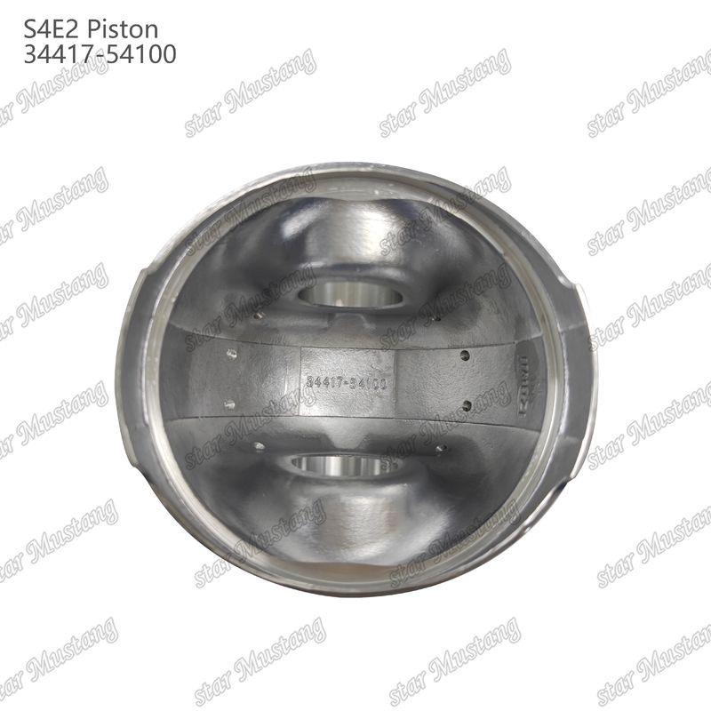 S4E2 Mesin Tinggi piston 98mm Diameter 98mm Lubang Pin 28mm 34417-54100 Untuk suku cadang mesin Mitsubishi