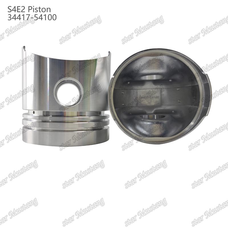 S4E2 Mesin Tinggi piston 98mm Diameter 98mm Lubang Pin 28mm 34417-54100 Untuk suku cadang mesin Mitsubishi
