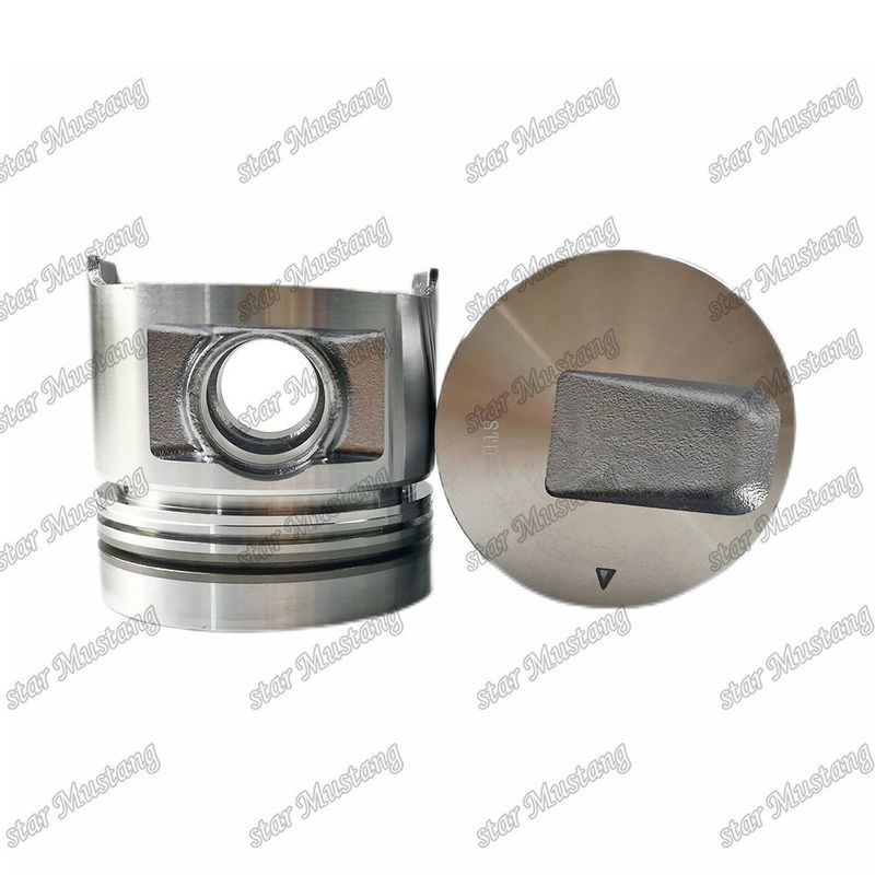 S4S S6S 3044C C3.4 Mesin Piston Dengan Alfin Oil Ring 4.5mm 32A17-00100 Untuk suku cadang mesin Mitsubishi