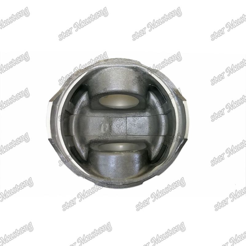 Piston DB58 DH220-7 tanpa alur 36mm lubang pin ruang pembakaran 56mm 65.02501-0416 Untuk Doosan