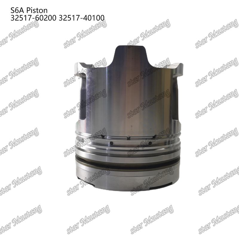 S6A Piston Mesin 32517-60200 32517-40100 3335 Untuk suku cadang mesin Mitsubishi